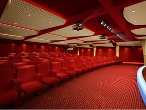 The cinema on Century Paragon Cruise